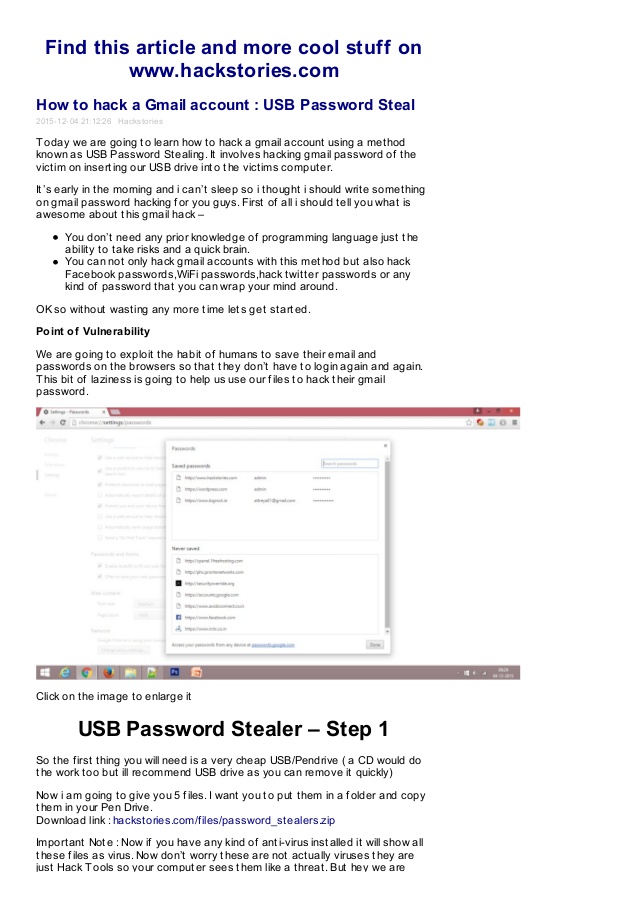 gmail password hacker tool